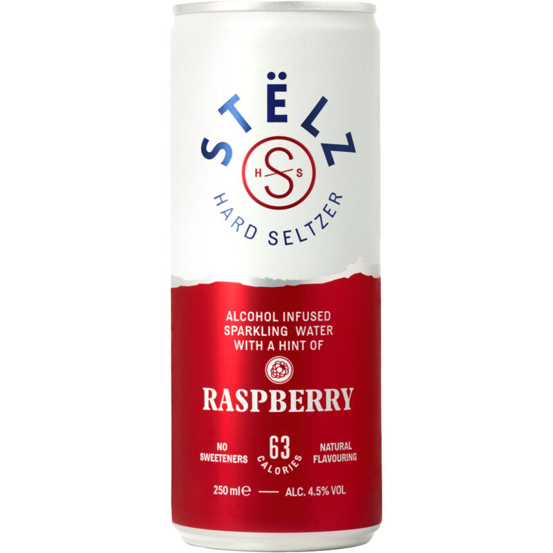 Stëlz Hard Seltzer Raspberry 25cl