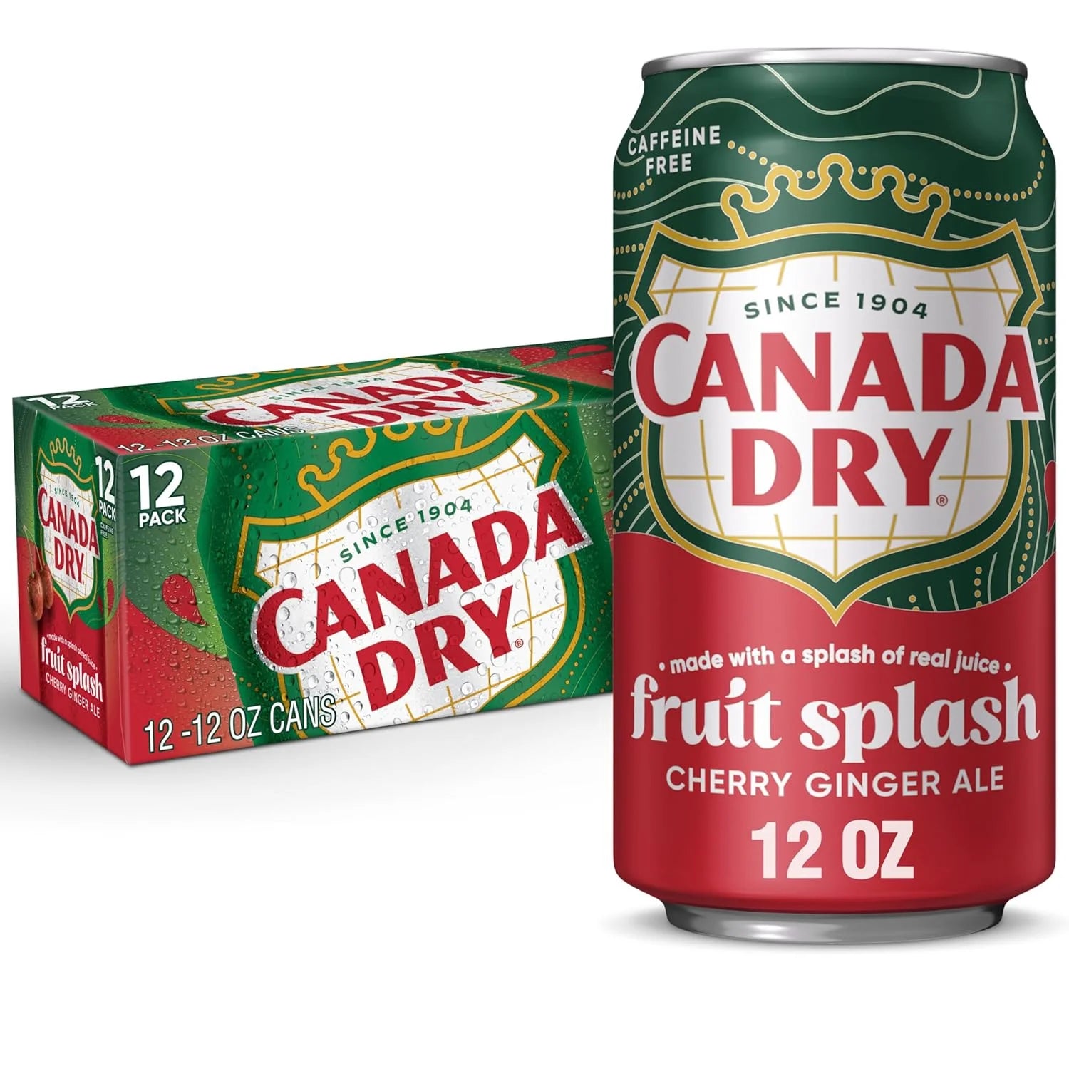Canada Dry Fruit Splash Cherry l