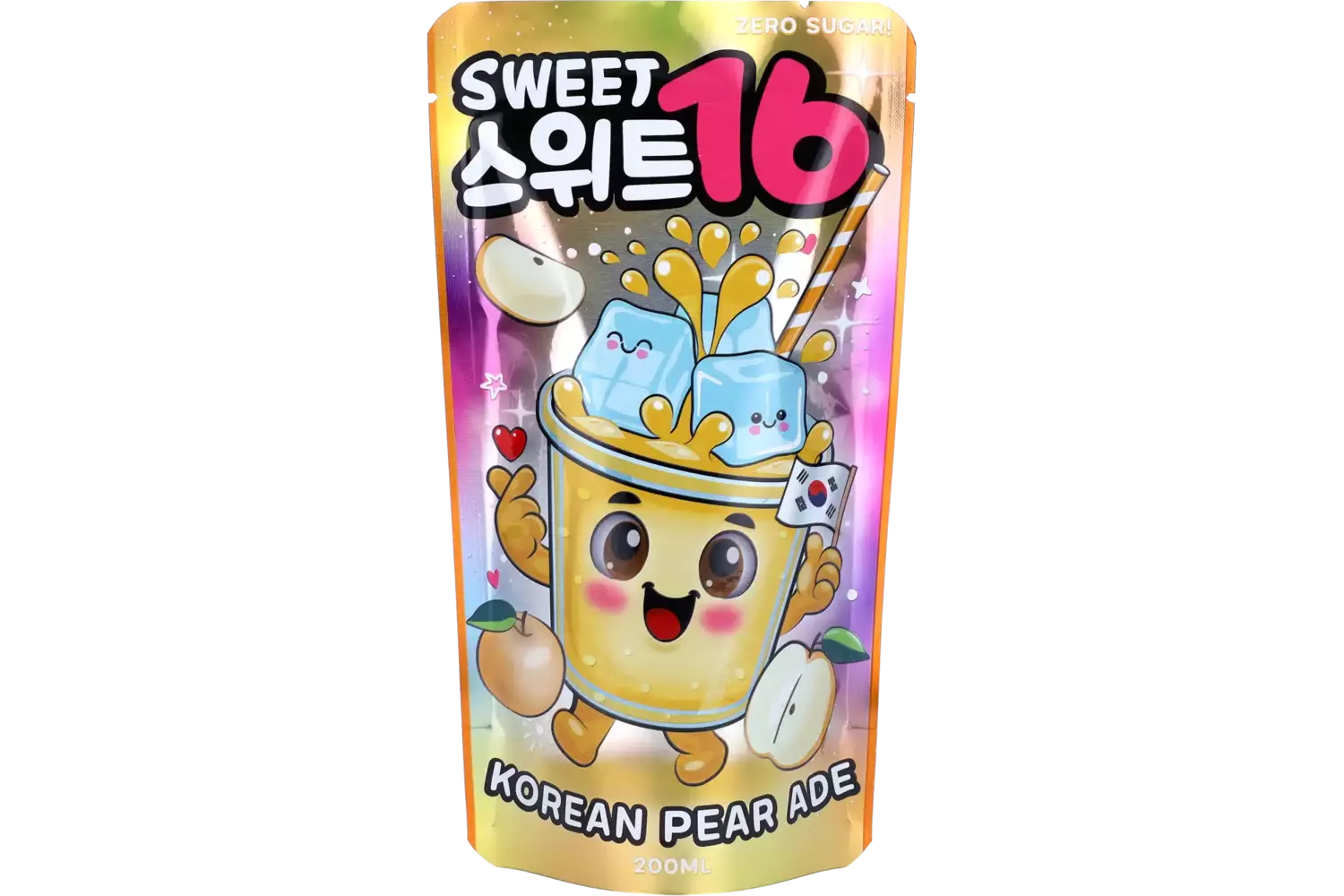 Sweet16 Korean Pear Ade Zero Sugar