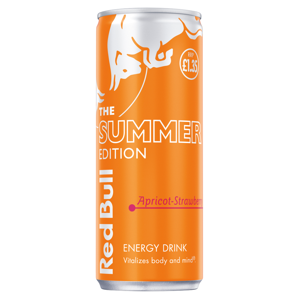 Red Bull Summer Apricot Strawberry