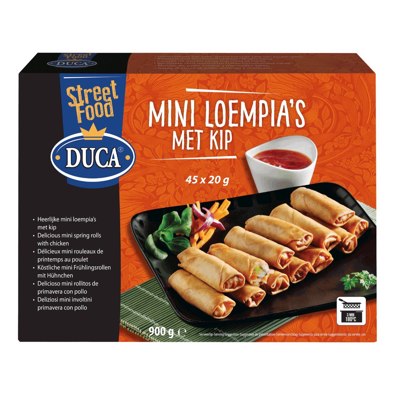 Duca mini loempia kip