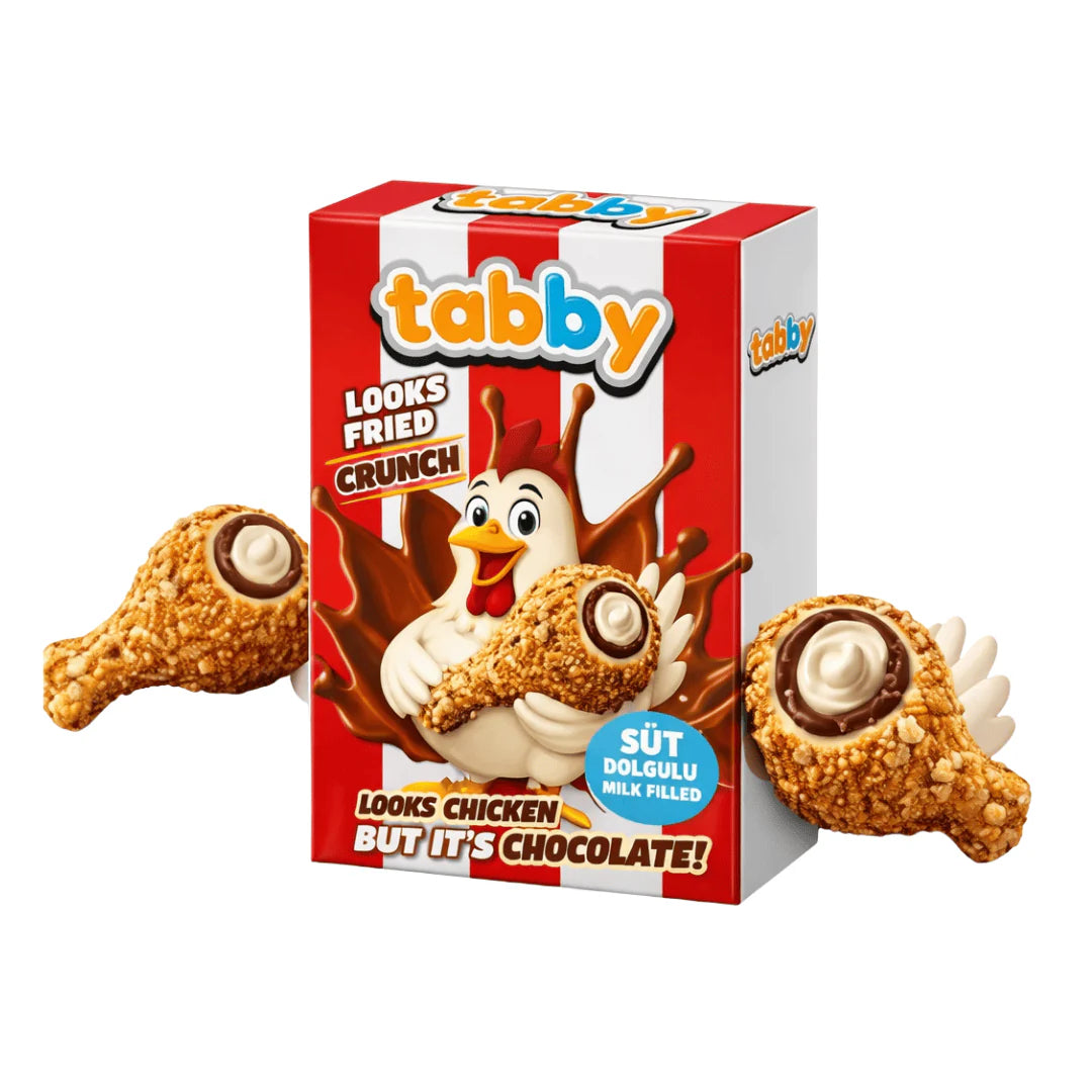 Tabby Crunchy Chocolate 50g